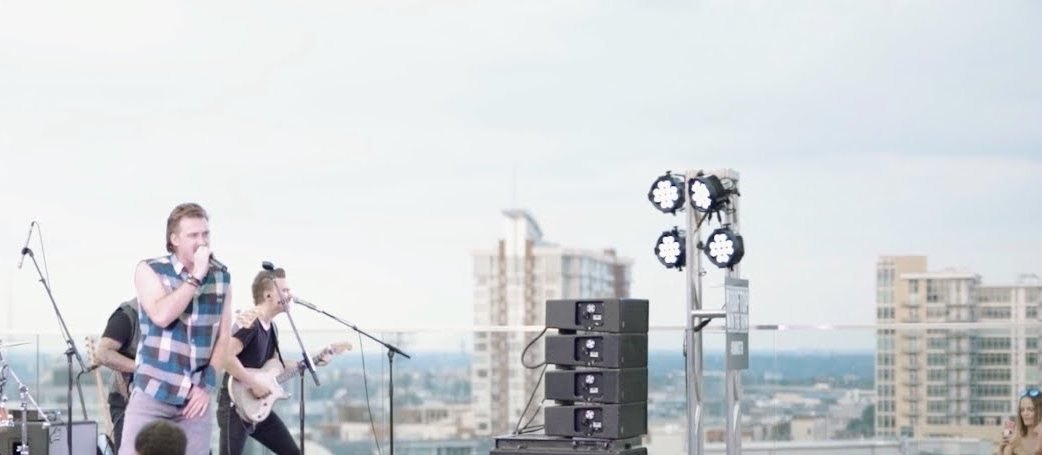 Morgan Wallen and Kalie Shorr, BMI, Rooftop on the Row