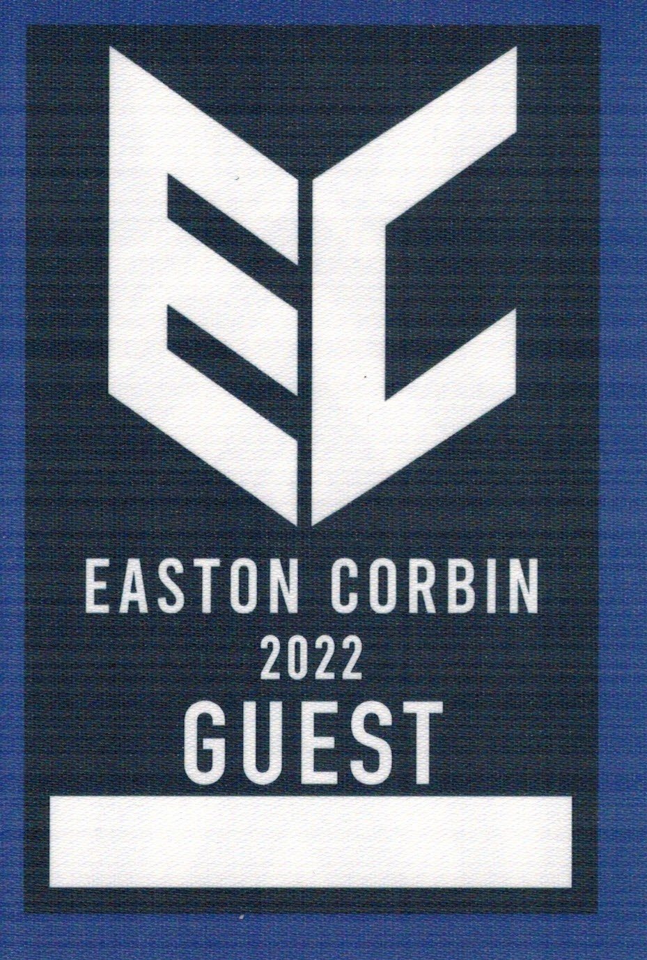 Easton Corbin, Guest pass, 2022
