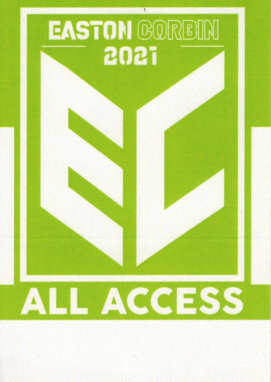 Easton Corbin, All access pass, 2021